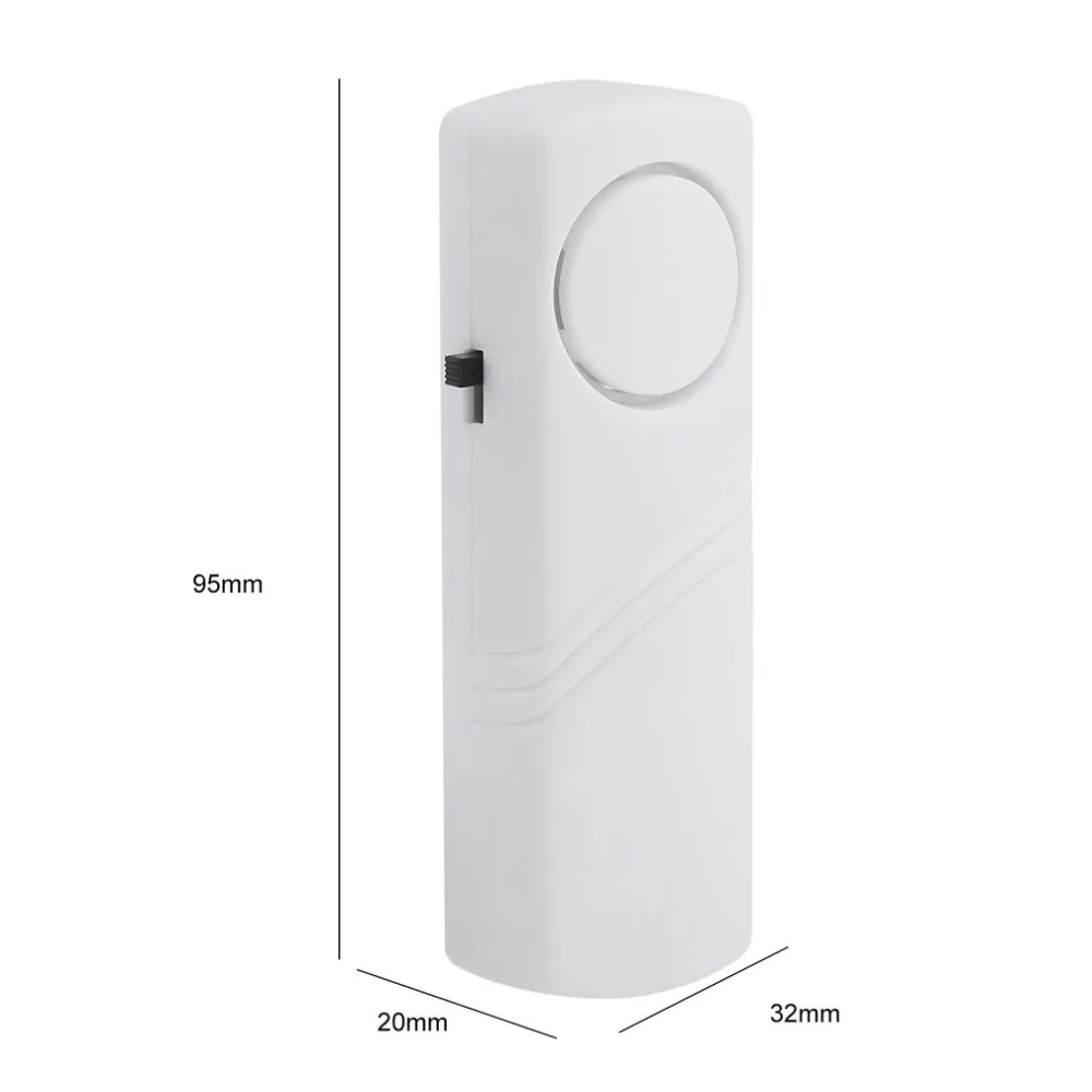 Home Safety Door Window Wireless Burglar Alarm with Magnetic Sensor Wireless Longer System Security Device White Wholesale