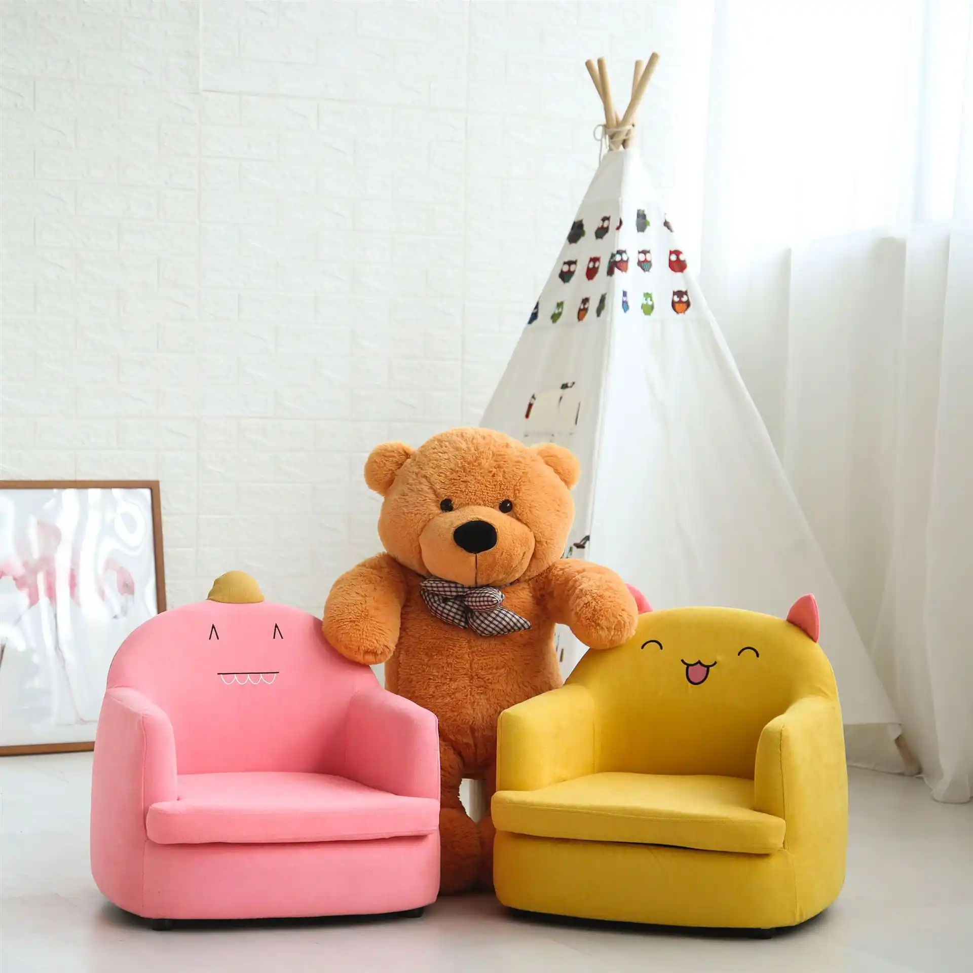 princess plush sofa chair