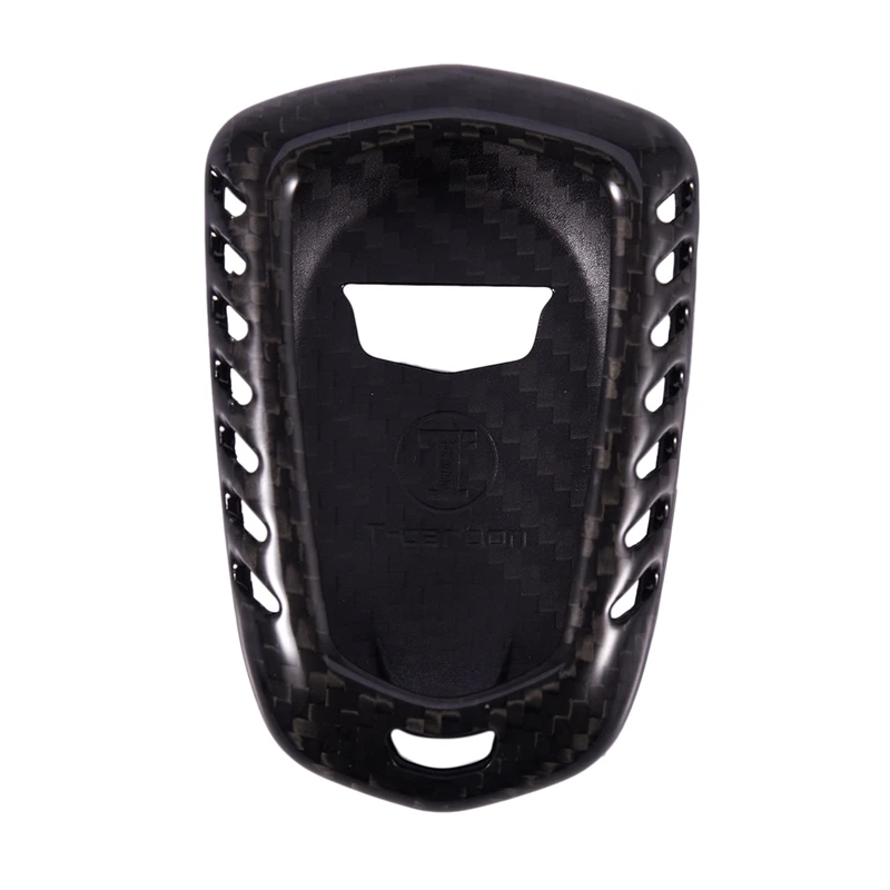 

Premium Real Carbon Fiber Snap on Case Fit for CADILLAC ATS CTS XT5 XTS Escalade ESV Smart Key Fob Remote