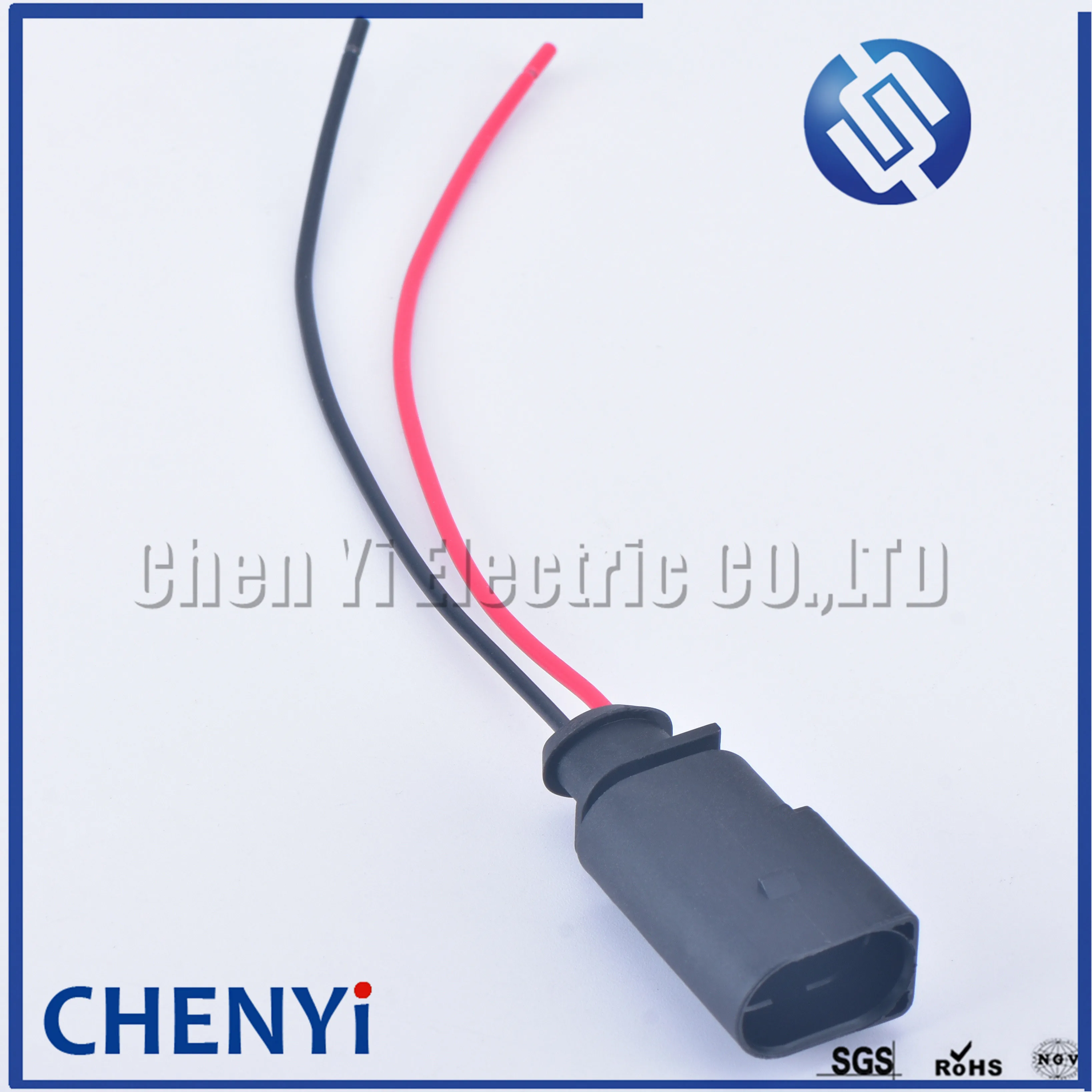2-poliger, wasserdichter 3,5-mm-Kabelbaumstecker 1 j0973722 1782-1 