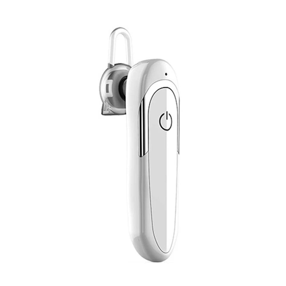 D5 bluetooth-гарнитура 4,1 наушник Hands-free наушники мини беспроводные наушники вкладыши с микрофоном - Цвет: Белый