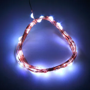 

3 M 30LED Copper Wire Xmas Party String Fairy Light Battery Operated Wedding Wonderful Decoration Light For Outdoor