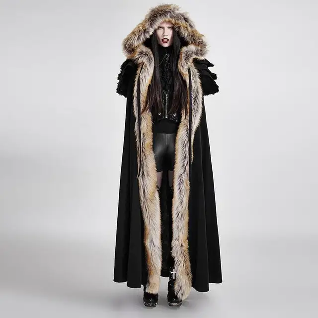 long wool cloak