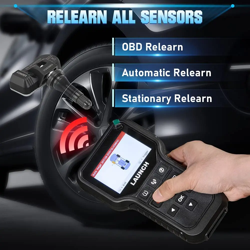 2025 NEW LAUNCH X431 CRT5011E TPMS Tire Pressure Diagnsotic Tool 315MHz 433MHz Sensor Activation Programing Learning Reading 2