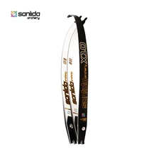 

Sanlida 66" Archery Miracle X10 ILF Limbs 16-46 LBS Carbon Fiber & Graphite Foam High-End Recurve Bow Limbs Shooting Outdoor