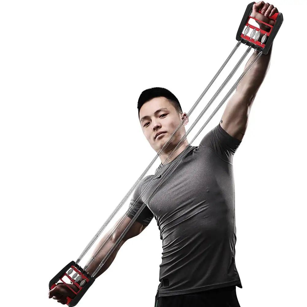  Indoor Sport Chest Expander Puller Workout Exercise Fitness Crossfit Training Resistance Adjustable