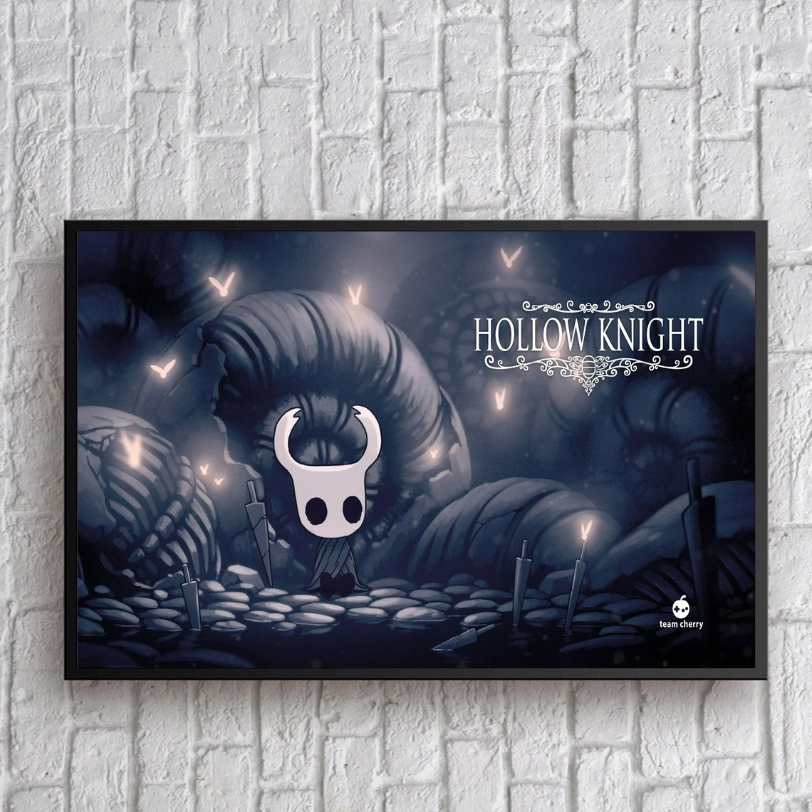 Hollow Knight PS4 Video Game Poster Canvas Print Home Decoration Wall  Painting (No Frame) - AliExpress