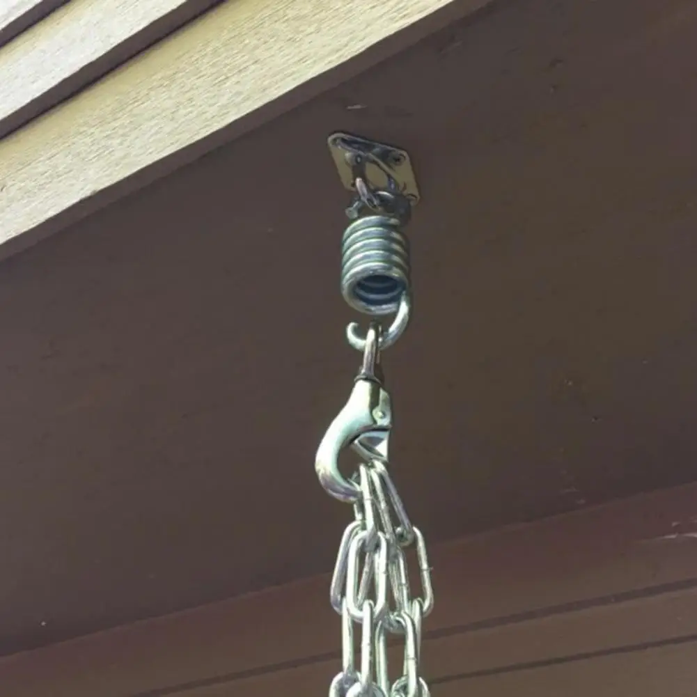 Hammock Chair Ultimate Hanging Accessories Kit 360 Rotatable Capacity Spring Swivel Hook And Ceiling Mount 4 | Спорт и развлечения
