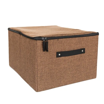 

Non Woven Storage Box Foldable Underwear Bra Socks Container Drawer Organizer Sundries Clothes Home Storage Quilt Saver