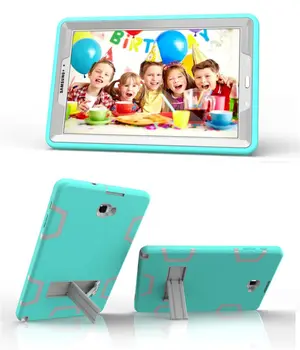 

Tablet Case for Samsung Galaxy Tab A A6 10.1'' with S Pen P580 P585 Silicone Shockproof Hard Stand Tab A 10.1 A6 P580 P585 case