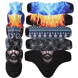 Winter Ski Bib Cycling Headwear Fleece Neck Warmer Bandana Caps Running Mask Bicycle Bandana Sports Scarf Face Mask Headband