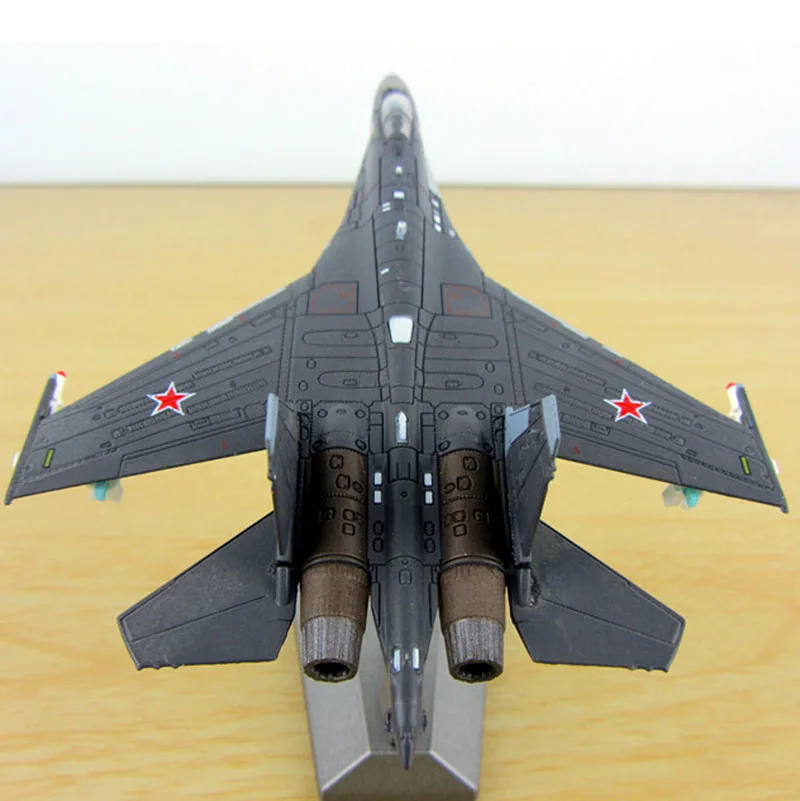 1/144 масштаб Советской Армии ВМС Su35 истребитель России модели самолетов для взрослых и детей игрушки для демонстрации коллекции