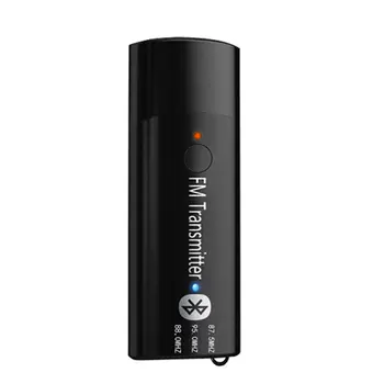 

Music Audio Transceiver For Bluetooth 5.0 Portable Universal USB Adapter Receiver FM Transmitter Built-in microphone