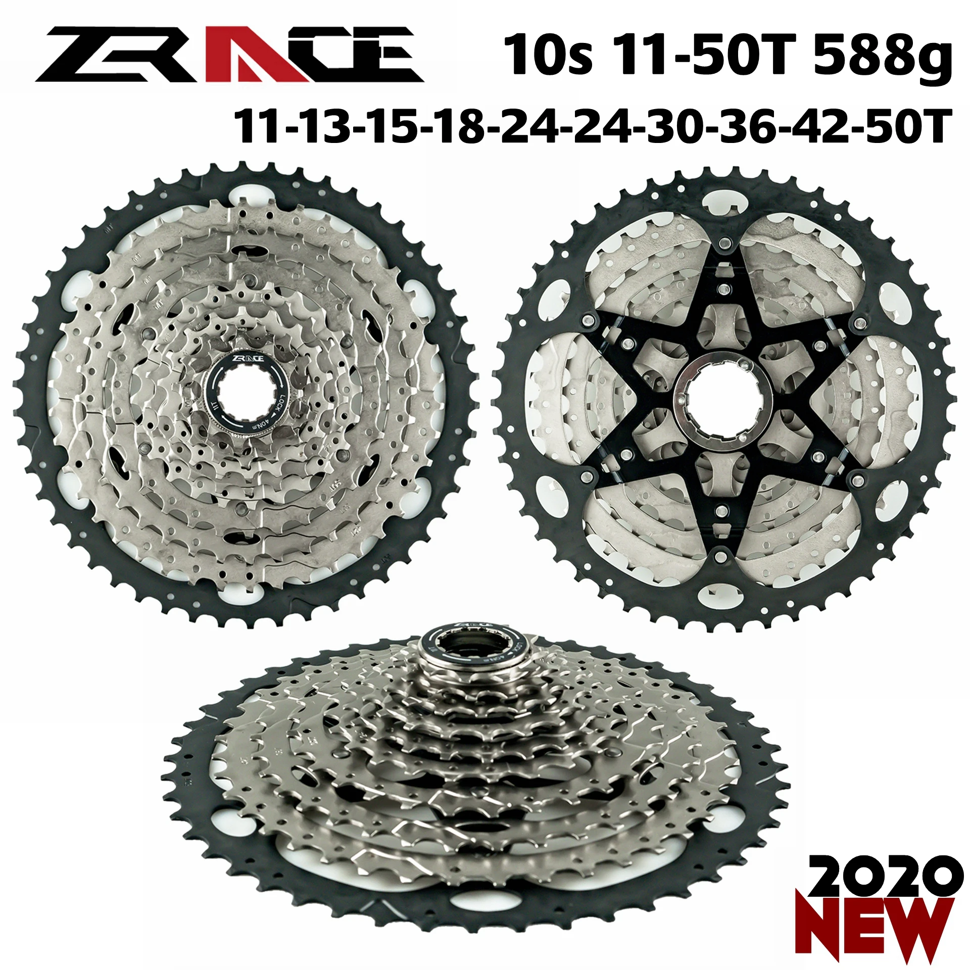 Zracing велосипедная кассета 10 скоростей MTB велосипед freewheel 11 42T / 46T 50T бесплатный