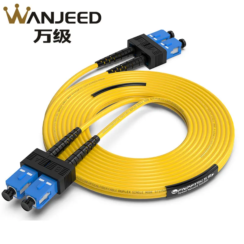 Fiber Optic Patch Cord SC / FC ST LC SM DX 3.0mm LSZH Jacket 10m cable Jumper Cable | Мобильные телефоны и аксессуары