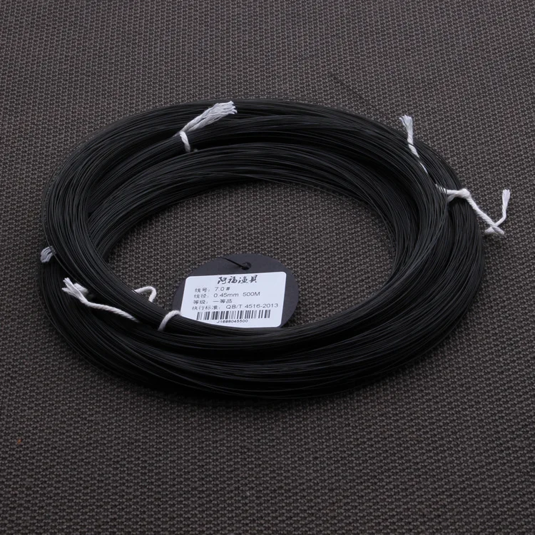 

Import Fishing Line Charcoal Black Solid Black Machine Silk Superhard in Bulk Mainline Fishing Line Woven Fishing Line