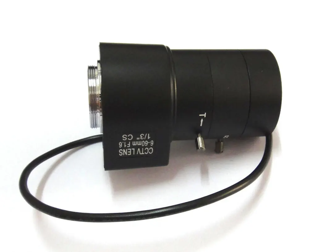 1/" CS IR 6-60 мм cctv Объектив диафрагма Vari-Focal Авто ИРИС для камеры