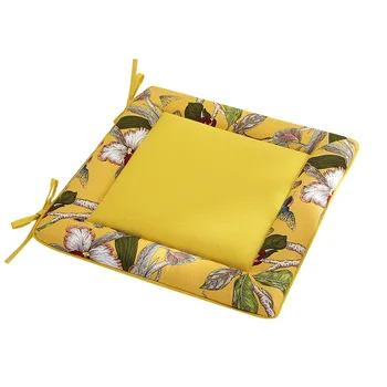 

New Solid Color Floor Cushion Square Living Room Coccyx Seat Cushion Rural Design Almofada Decorativa Home Decoration EC50ZD