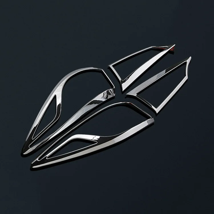 Для Mazda 3 Axela sedan- ABS хромированные фары и задний фонарь накладка автомобиля аксессуары для укладки