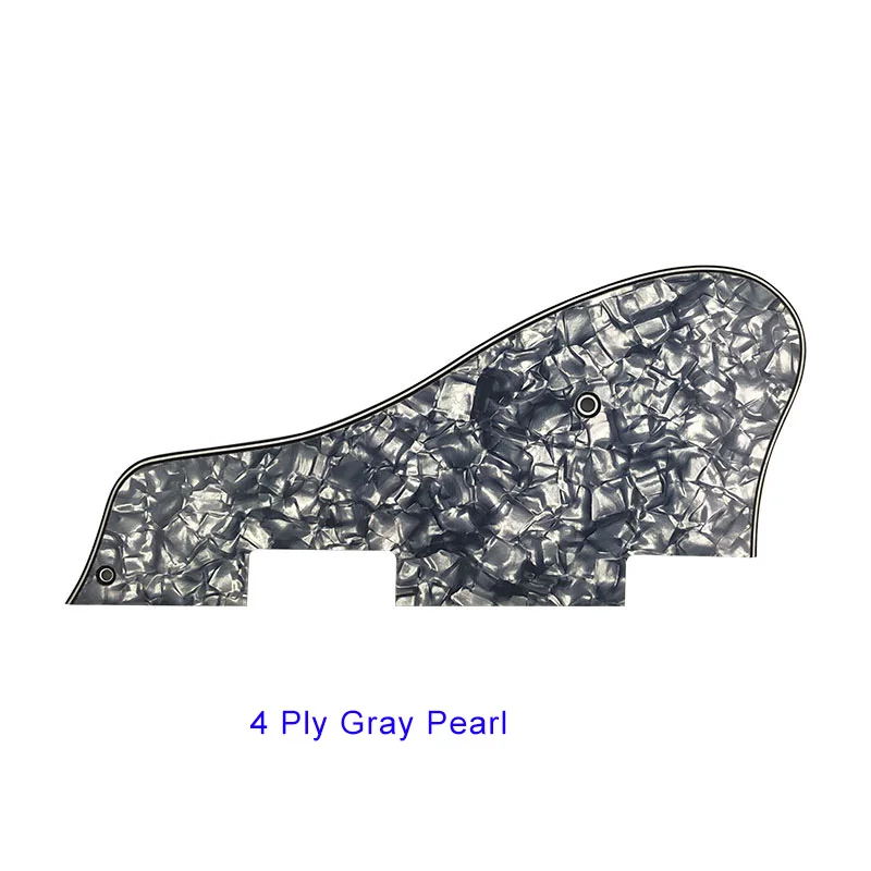Запчасти для гитары Pleroo на заказ-для ES 330 с винтовым отверстием Jazz Archtop Guitar Pickguard Script Plate