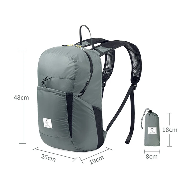

26*19*48cm 25L Camping Ultralight Backpack Waterproof Folding Travel Outdoor Bag