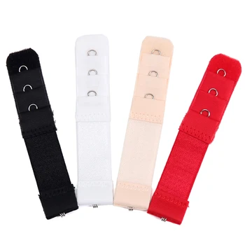 

New 3 Rows 1 Hooks Bra Extender Nylon Elastic On Strap Clasp Extension On Strap Bra Extenders Intimates Accessories