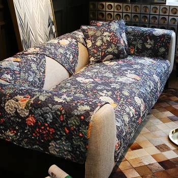 

Sofa Cushion Four Seasons Universal Cotton Sectional Sofa Set Cover Customized couch covers