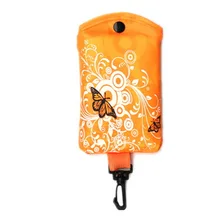 Чехол с бабочкой на плечо ЭКО многоразовый Продуктовый складной для покупок