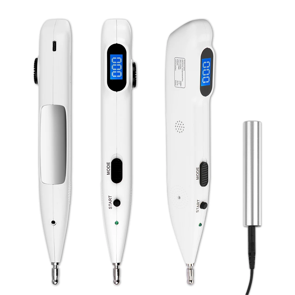 New Energy Meridians Pen Electronic Point Massage Device Electric Diagnosis Acupuncture stimulation of the meridians Tool electric meridians laser acupuncture magnet therapy massage energy pen glasses