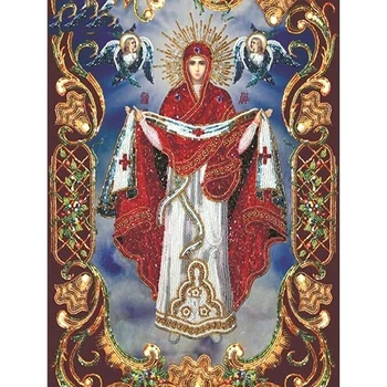 

Diamond Mosaic Religious Full Square Drill Decoration Home 5D DIY Embroidery Diamond Painting Cross Stitch Religion Icon