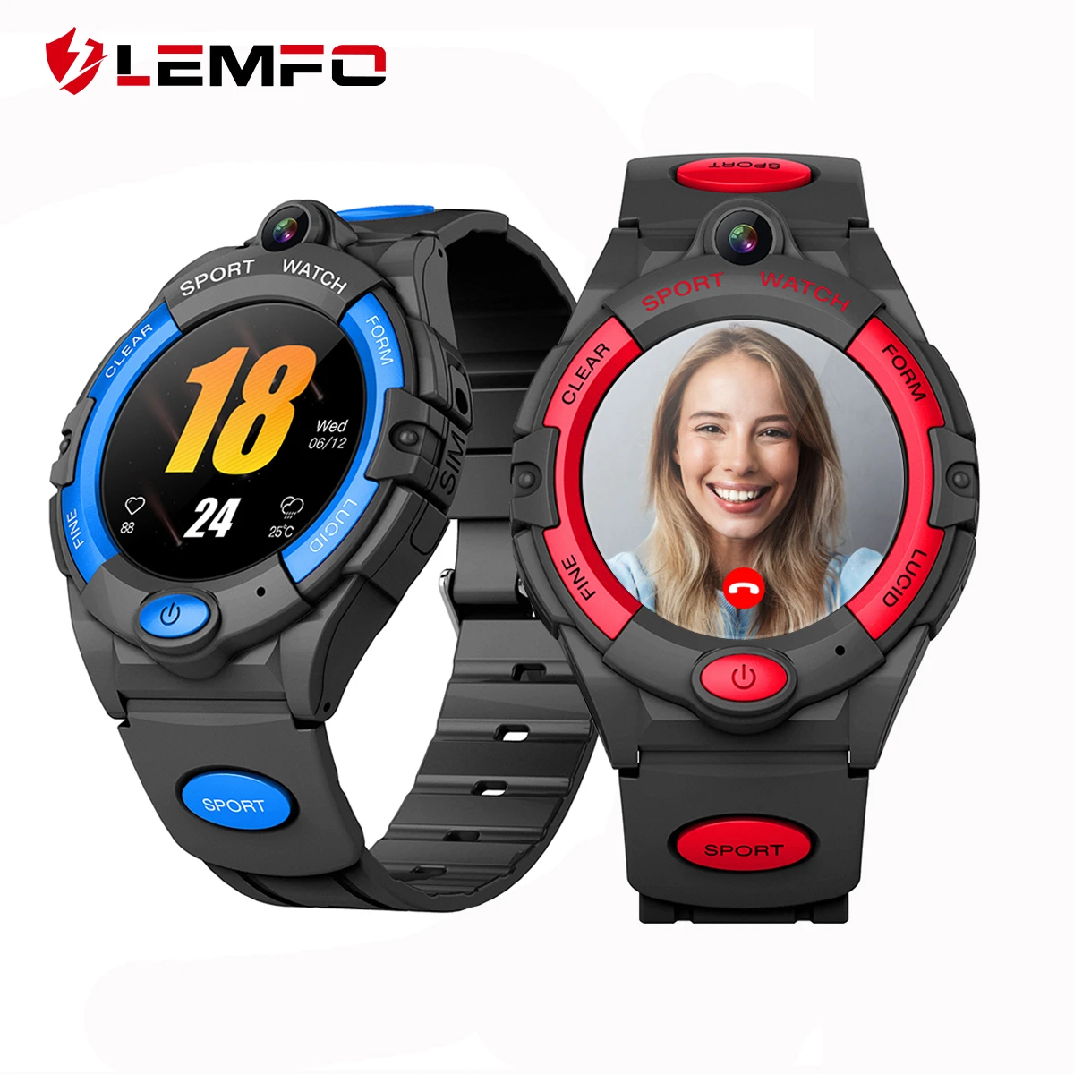 LEMFO i10 Kids Smart Watch 2021 4G GPS Tracker Video Call Wifi Sim Card  680mAh Battery IP67 Waterproof For Boys Android IOS - AliExpress Consumer  Electronics