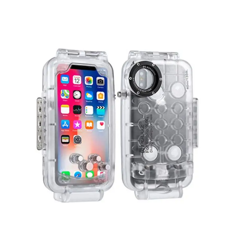 X XS Mr для iPhone 7/8 XS Max/XR/XS подводный корпус 40 м/130 футов защитный чехол для телефона для дайвинга Серфинг Плавание Подводное плавание фото видео - Цвет: X XS