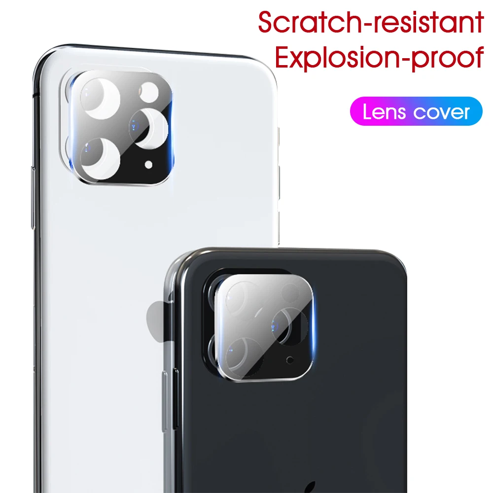 

Ultra-thin Camera Lens Protective Case On The For iPhone 11 Pro XS MAX XR X Back Camera Lens Film Protector For iPhone 11 XS