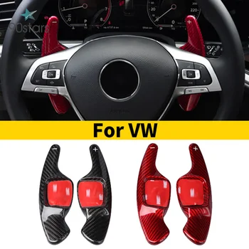 

Carbon Fiber Shifter Steering Wheel Shift Paddle Extension For Voklswagen Golf 7 Wagon Tiguan CC Alltrack