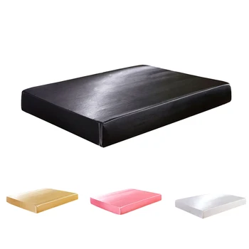 

Emulation Silk Mattress Cover Waterproof Material Bedspread Home Anti-Bacteria Mattress Cover Fitted Protective Cover Bed Sheet