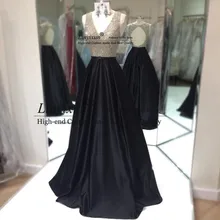 Сексуальные черные платья для выпускного вечера, длинное атласное вечернее платье в пол с глубоким v-образным вырезом и открытой спиной, длинное платье для вечеринки