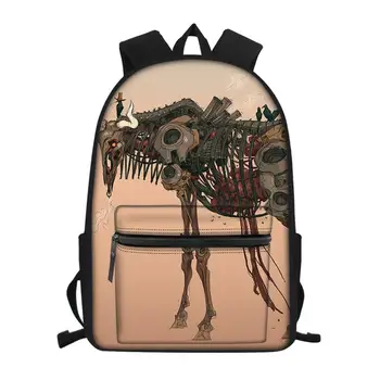 

Custom cool punk robotic animal backpack boys and girls backpacks young students school bags travel bags backpacks