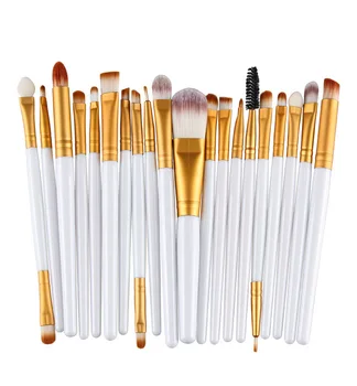 

20 Makeup Brush Set Eye Shadow Powder Foundation Brush Eye Mascara Brush Eye Lip Beginners Makeup Tool