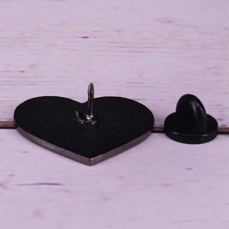 Твин Пикс в форме сердца художественный значок Давид Линч фильм вентиляторы ювелирные изделия
