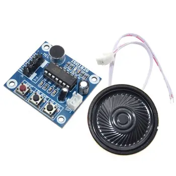 

ISD1820 Audio Sound Voice Module Recording Playback For Mic Microphone Acces Board