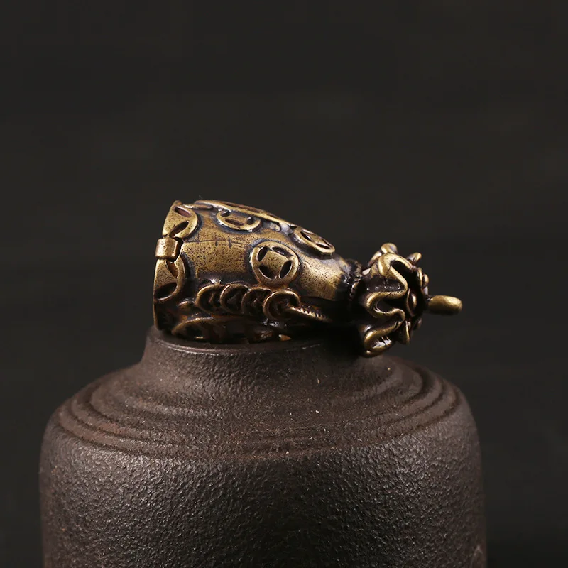 money bag brass pendant (1)