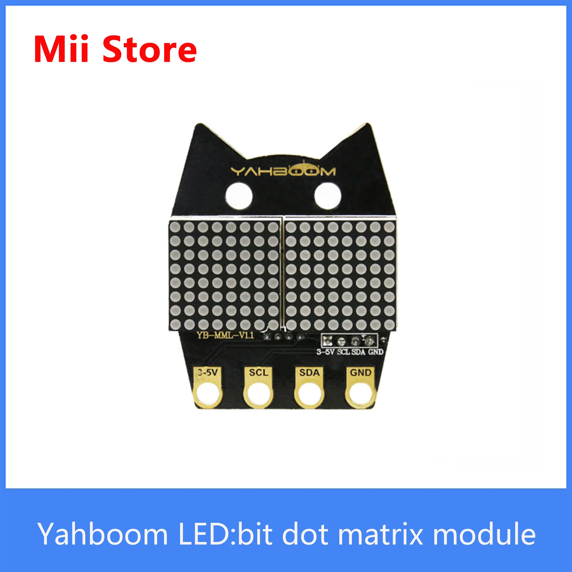 Yahboom 8*16  BBC ũ Ʈ α׷   ȭ led Ʈ Ʈ 