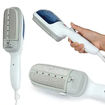 

Mini Mini Portable Handel Brush Steamer Steam Iron Clip Electric Fast Heat Up for Clothes Horizontal Vertical Steaming for Home