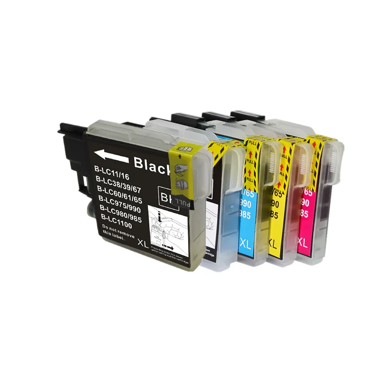 LC 39 60 975 985 чернильные картриджи MFC-255CW MFC-257CW MFC-J270W MFC-290C MFC-295CN MFC-490CN струйный принтер - Цвет: 1SET 1BK 5PCS