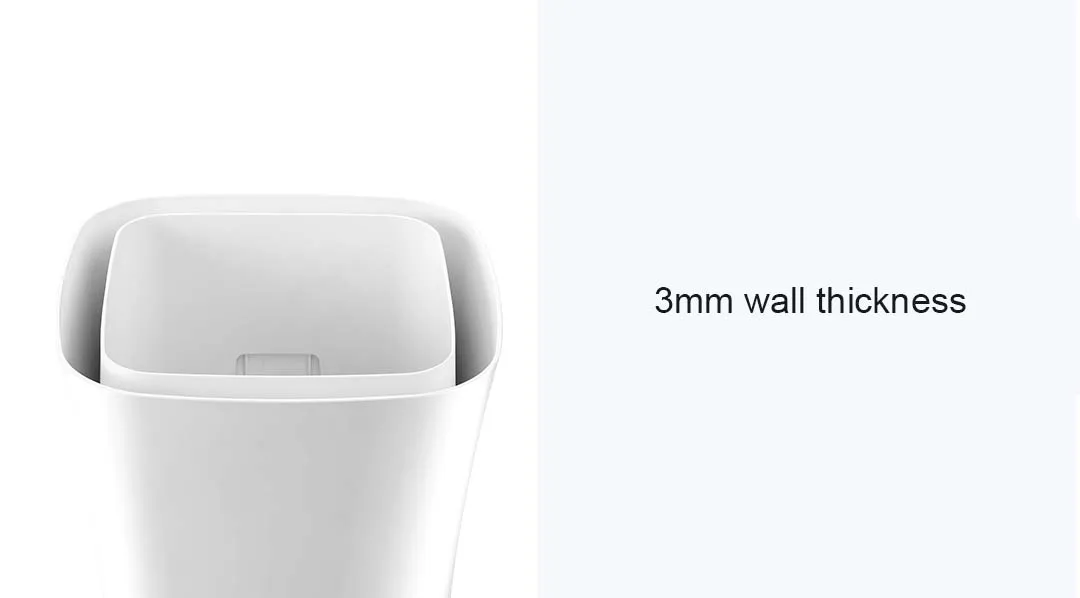 Xiaomi NINESTARS водонепроницаемый индукционный мусорный бак 10 литров IPX3 жизни водонепроницаемый индукционный открытие регулируемое расстояние