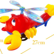 Ручной толчок колокольчик Игрушка Лобстер ходунки детские развивающие игрушки Blink язык стойло поставка товаров горячая распродажа