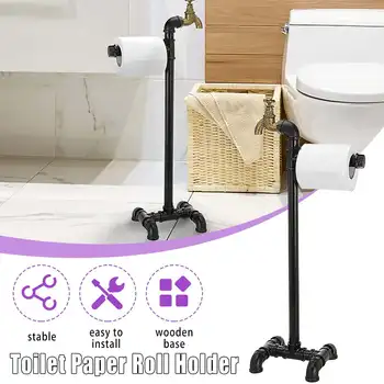 

Industrial Vertical Tube Paper Towel Holder Kitchen Paper Towel Holder Countertop For Kitchen And Bathroom