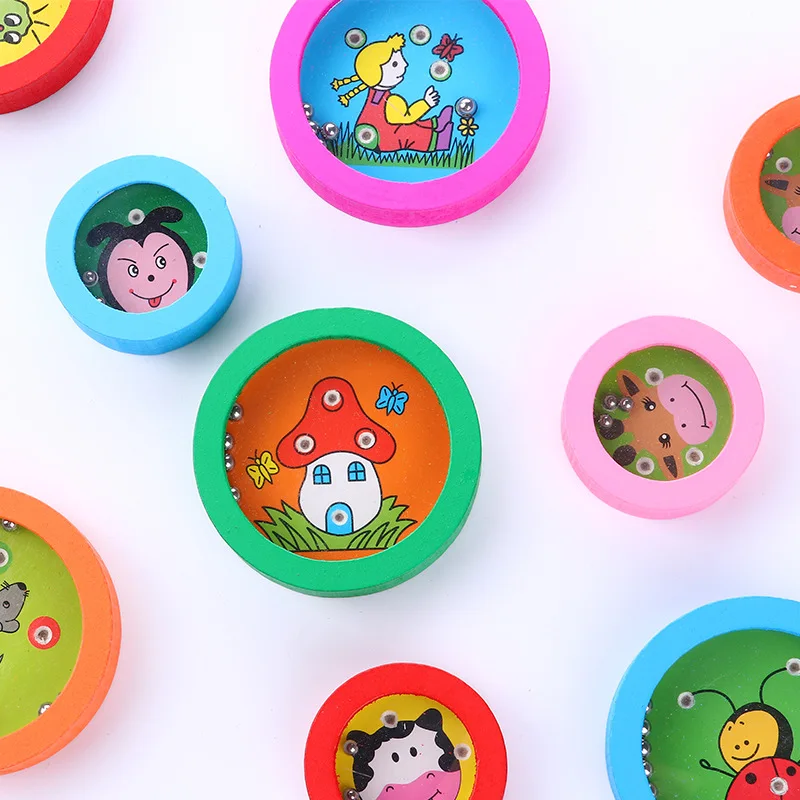 

Maze Roll-on Mainland China Creative Wood Balance Ball Bearing Mainland China Educational Game Students Wooden Toys