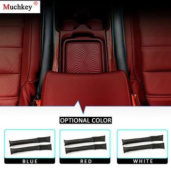 

Auto parts Pu Leather Car Seat Gap Padding For Skoda KAROQ Seat Covers Car Decoration Aperture Leak Proof Pad 2Pcs