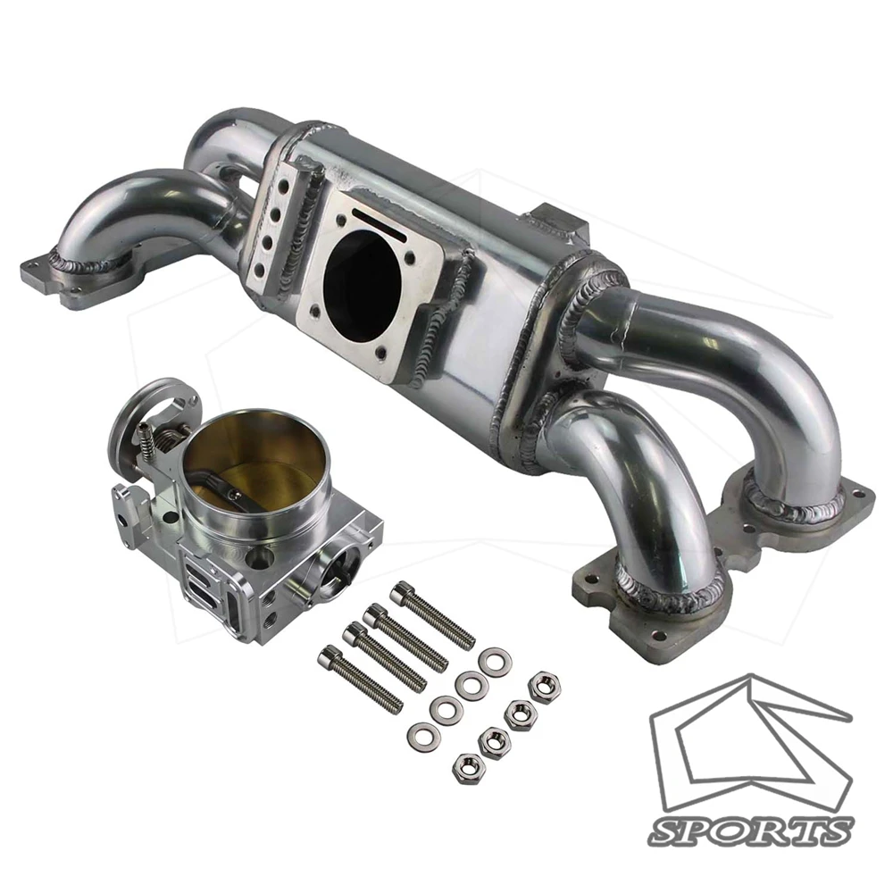 

Air Intake Manifold + Throttle Body Fits For Impreza WRX STi Turbo EJ20 EJ25 01-07